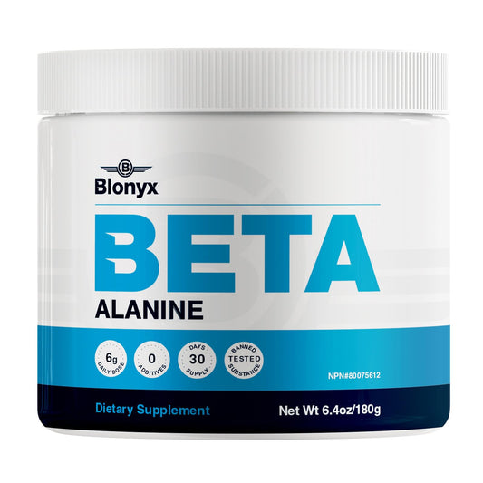 Blonyx Beta-Alanine bottle on a clean surface