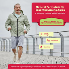 Blood Flow Super Formula nutrition and ingredients panel