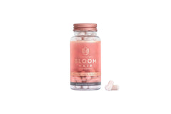 Vitamin and active ingredient illustration for Bloom Hair Capsules