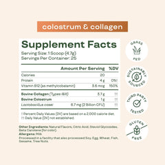Grass-fed collagen peptides for hair, skin, and nails