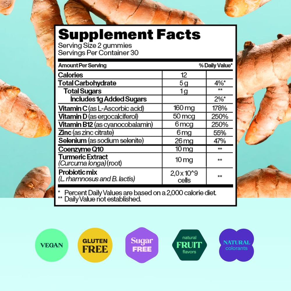 Watermelon-flavored fiber gummies close-up