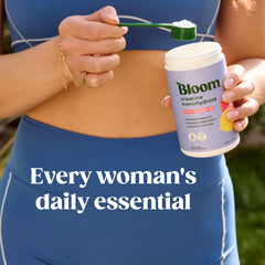 Unflavored Creatine packaging for Bloom Nutrition