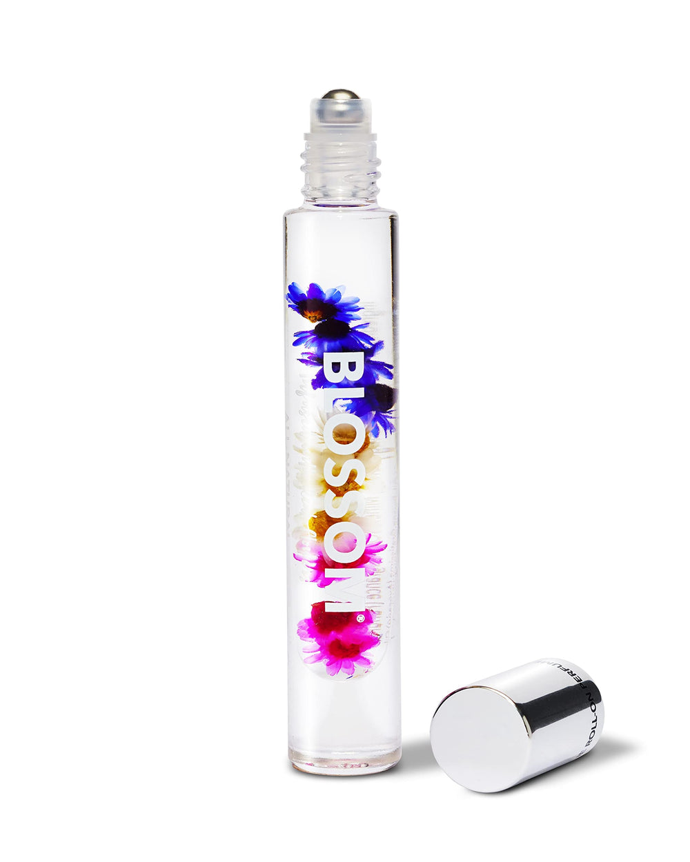 Blossom Honey Jasmine roll-on bottle with real flowers for a delicate, portable fragrance