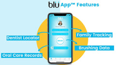 BluApp live tracking dashboard on mobile