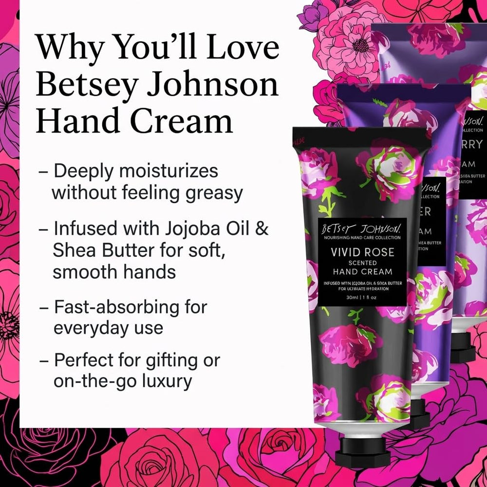 Blue by Betsey Johnson Fig & Sugar hand cream tube refreshes with light hydration