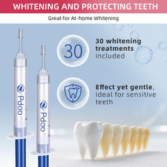 Blue LED accelerator light for fast whitening