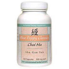 Blue Poppy Chai Hu Shu Gan San 120 capsules bottle