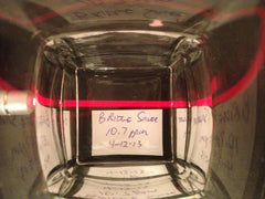 Blue Ridge Silver bottle with blue labeling and BPA-free cap