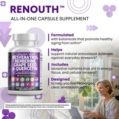 Blueberry extract and polyphenol supplement image