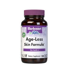 BlueBonnet Age-Less Skin Formula Capsules bottle and label