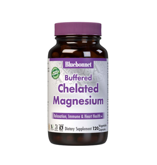 Bluebonnet Albion Magnesium bottle label