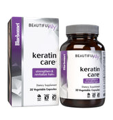 Front view of Bluebonnet Beautiful Ally Keratin Care bottle