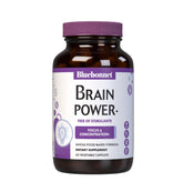 Bluebonnet BrainPower bottle with product label