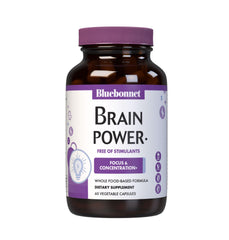 Bluebonnet BrainPower bottle with product label