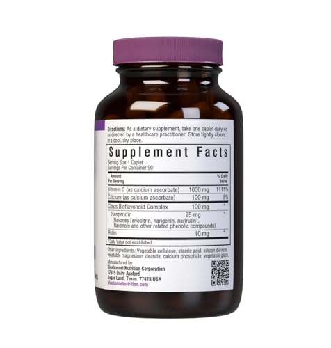 BlueBonnet Buffered Vitamin C 1000 mg Caplets side view