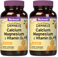 BlueBonnet Nutrition calcium magnesium vitamin D3 EarthSweet chewables hero image