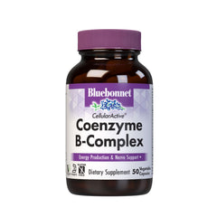 Bluebonnet CellularActive Coenzyme B-Complex vegetable capsule bottle