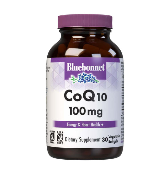 Bluebonnet CoQ10 100 mg Vegetarian Softgels bottle