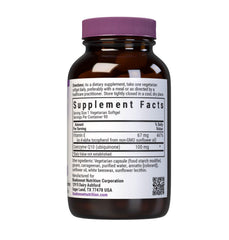 BlueBonnet CoQ-10 100 mg Vegetarian Softgels front label detail