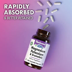 Daily dosage of 200 mg Magnesium Aspartate, 99 mg Potassium, 140 mg Bromelain