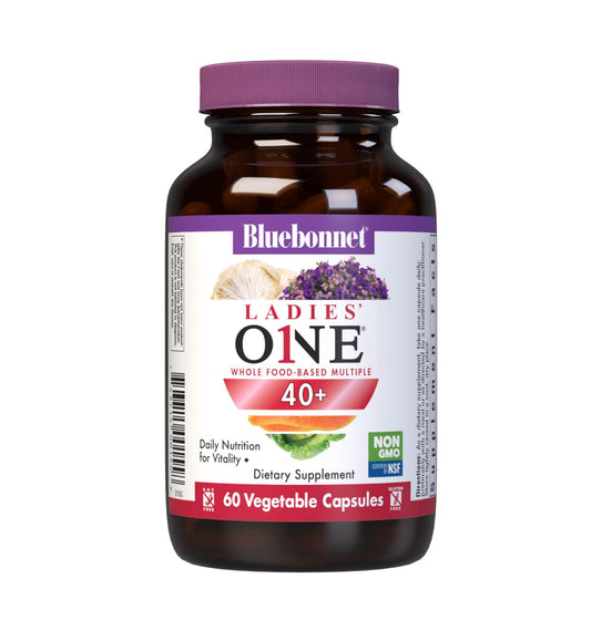 Bluebonnet Nutrition Ladies’ ONE 40+ multivitamin bottle hero image