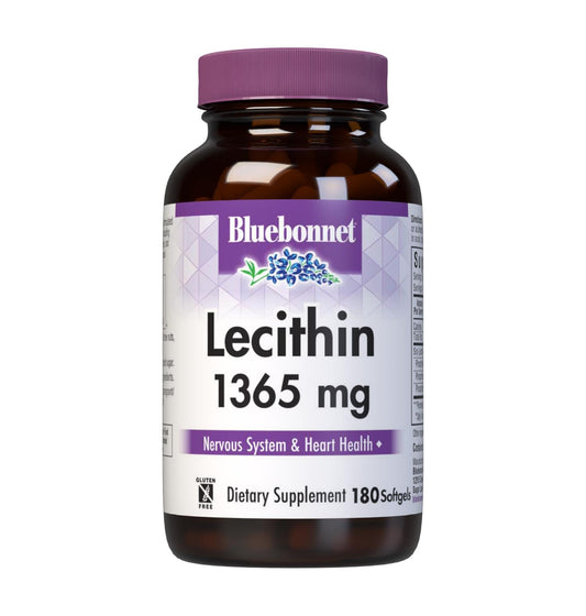 BlueBonnet Lecithin 1365 mg softgels bottle