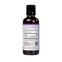 Side view of BlueBonnet Liquid Vitamin D3 Drops 400 IU Citrus bottle
