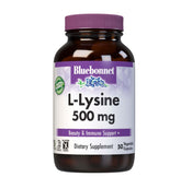 Bluebonnet L-Lysine 500 mg capsules bottle