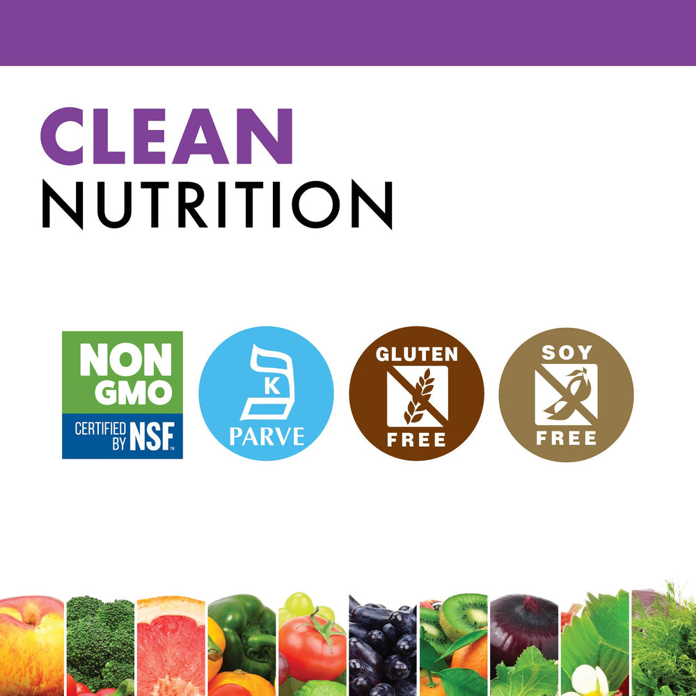 Dietary certifications and icons (gluten-free, non-GMO, etc.)