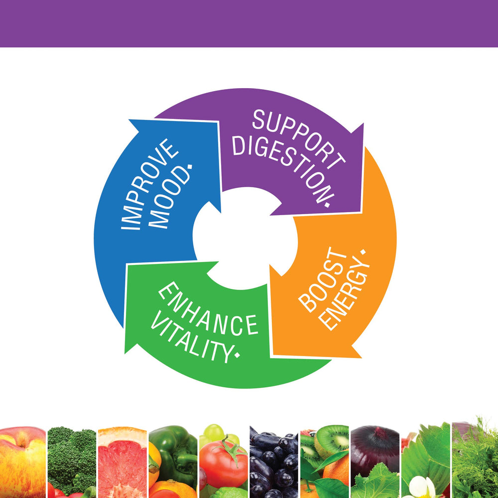 Organic veggie blend components in Maxi One