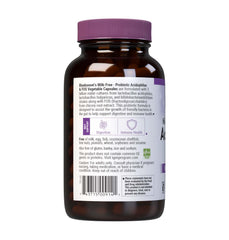 Bluebonnet Milk-Free Probiotic Acidophilus & FOS capsules in bottle
