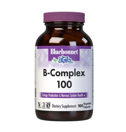 Bluebonnet Nutrition B Complex bottle label