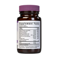 Close-up of Bluebonnet B-Complex 50 Vegetable Capsules