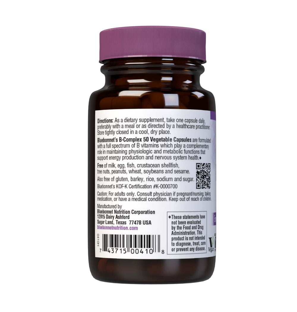 Label showing vegan, kosher, gluten-free, soy-free and dairy-free certifications