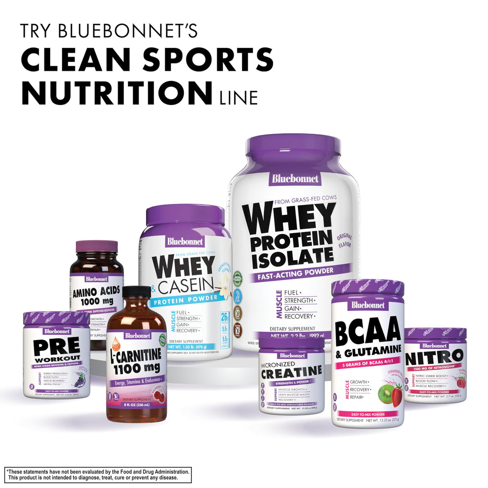 Unflavored creatine monohydrate packaging and bottle