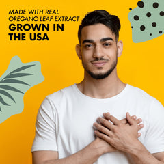 Non-GMO, gluten-free, soy-free icons and allergen-free statement