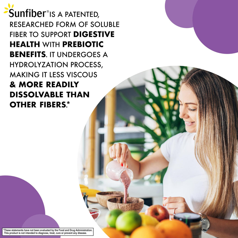 Sunfiber instant dissolve powder ready to mix with water