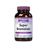 BlueBonnet Super Bromelain 500 mg vegetarian capsules bottle front label
