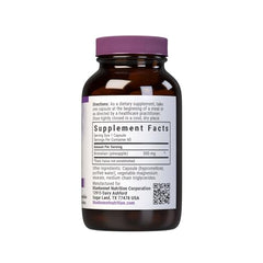 Ingredients panel for BlueBonnet Super Bromelain 500 mg capsules