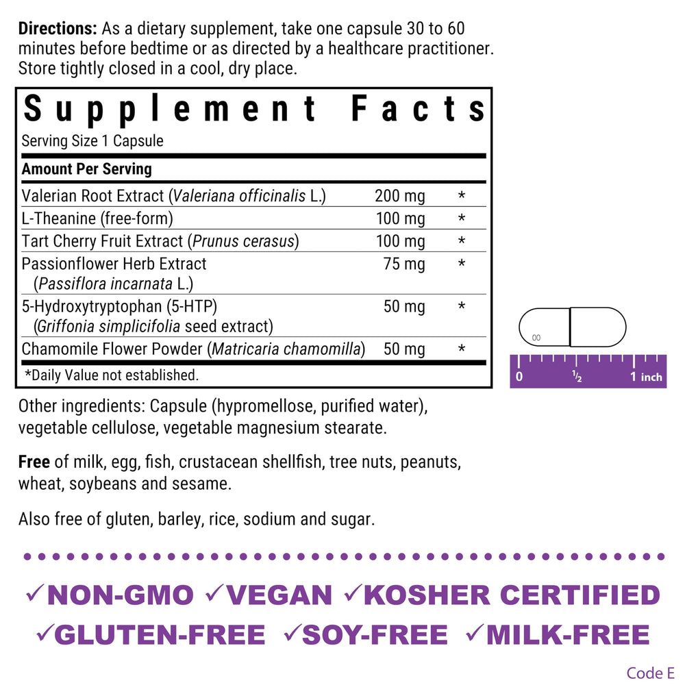 Label highlighting soy-free and gluten-free features