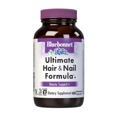 Bluebonnet Nutrition Ultimate Hair & Nail Formula bottle label
