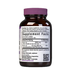 Nutrition facts panel on product image