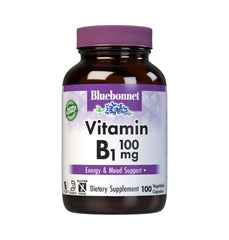 Bluebonnet Vitamin B1 100 mg bottle front
