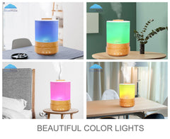 BlueHills diffuser with sleep mode enabled (lights off)