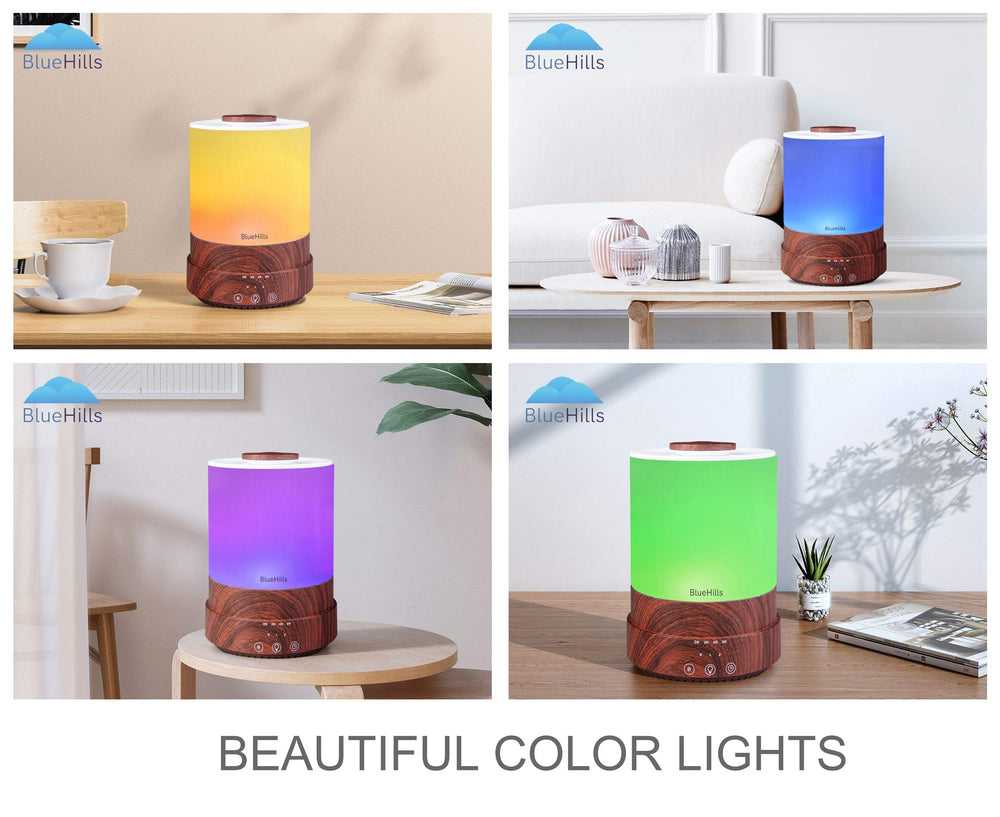Mist output from BlueHills large room diffuser