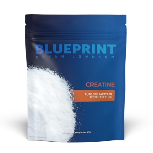 Blueprint Creatine Monohydrate Powder jar front view