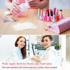 Blulu easy file and paint finish helps create smooth, polished nails at home