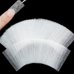 Blulu silk nail extension wrap packaging shows kit contents for home use