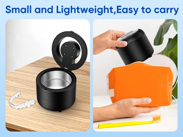 Portable home-use design on a bathroom counter