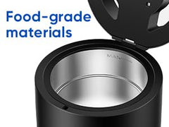 Items compatible with cleaning: retainers, dentures, braces, mouth guards, toothbrush heads